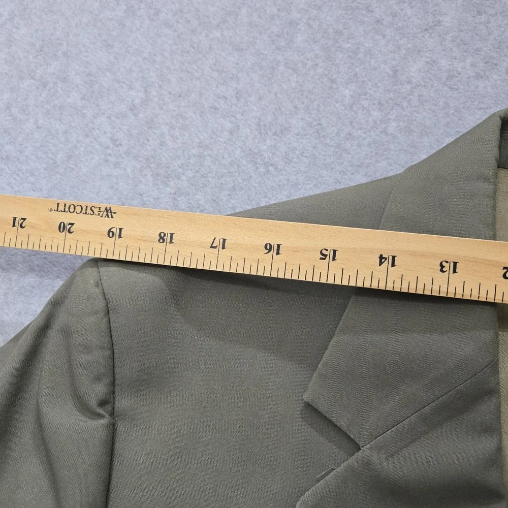 Brooks Brothers Blazer Mens 44 Olive Green Sport‎ Coat Jacket Classic USA Made